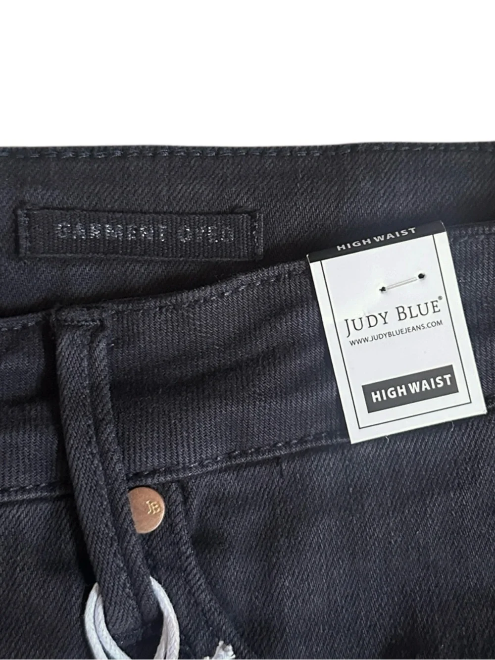 Judy Blue 3XL High Waist Bermuda Shorts Black Stretch Denim NWT Plus
